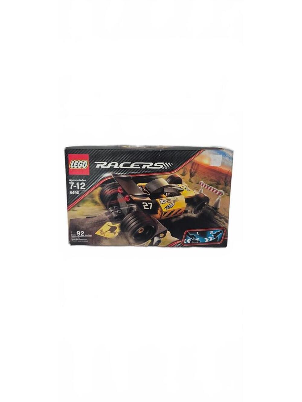 LEGO Racers Motorized Race Car Set 8490 for Ages 7-12